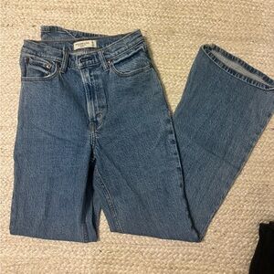 Abercrombie vintage flare high-rise jeans